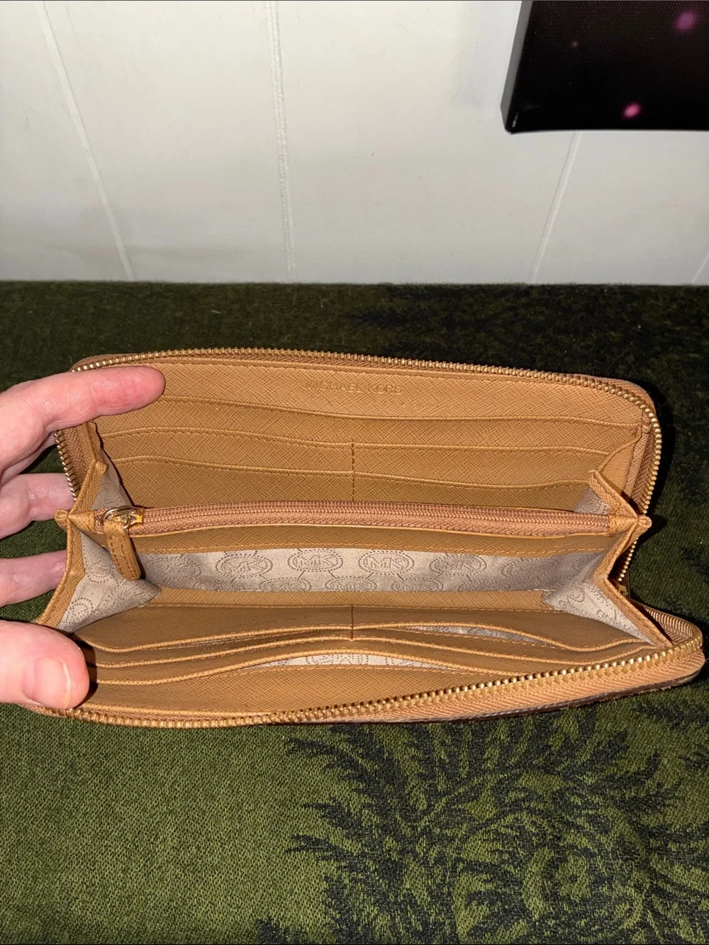 Michael Kors Snake-Embossed Wallet